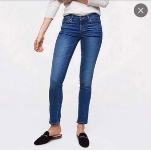 Loft Curvy Straight Jeans